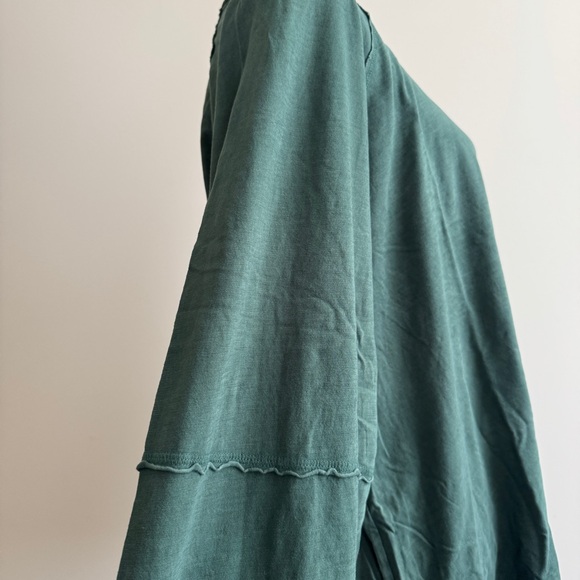 Aerie Cozy Long Sleeve Oversized Boyfriend T-Shirt - Picture 6 of 11